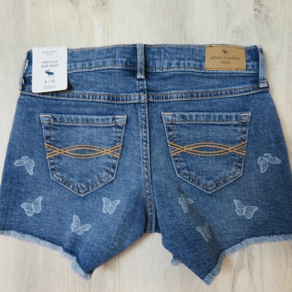 Abercrombie Kids Jean Shorts New With Tags